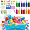 30 Pcs Set Magic Water Elf DIY Kit – 14 Color Glue & 12 Molds Set, Handmade Aqua Fairy Marine Life Toy, Creative Water Gel Art Craft for Kids – Educational STEM Gift for Boys & Girls