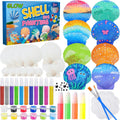 Premify Shell Painting Kit- Glow in The Dark shell Kit, Arts and Crafts for Kids Ages 6-12, Art Supplies Toy, Kids Craft Paint Kits, Arts & Crafts for Boys Girls Birthday Party Gift Toy